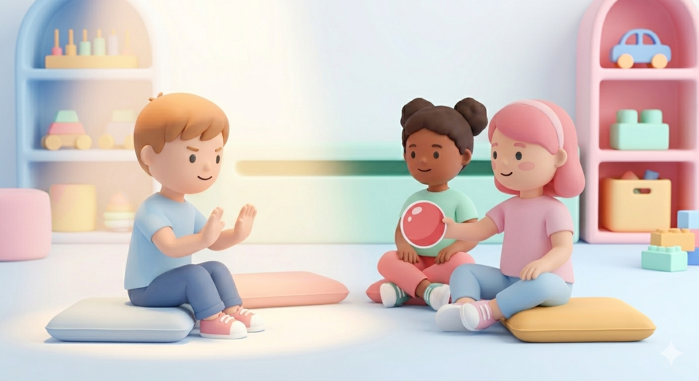 Dziecko stawiające granice